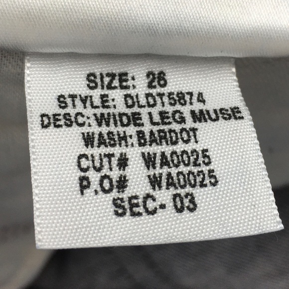 💸Joe's Jeans wide leg Muse jean size 26 - Picture 6 of 13